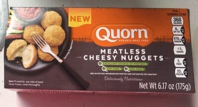 Meatless Cheesy Nuggets
