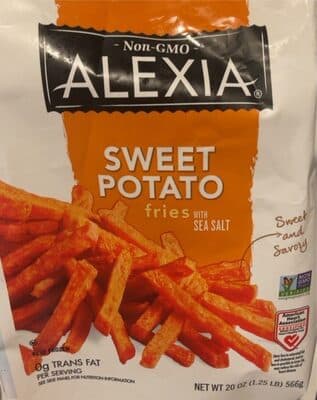 Sweet Potato Fries With Sea Salt