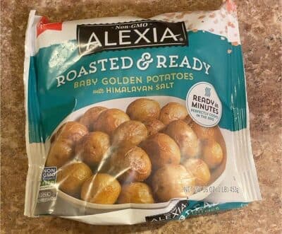 ROASTED & READY BABY GOLDEN POTATOES WITH HIMALAYAN SALT, HIMALAYAN SALT