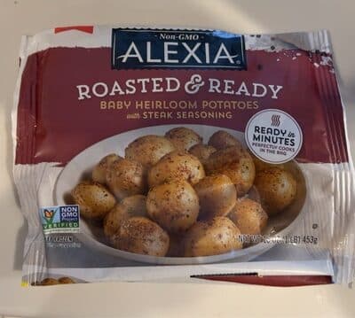 Baby Heirloom Potatoes with Steak Seasoning Roasted & Ready