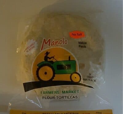 Manolo flour tortillas