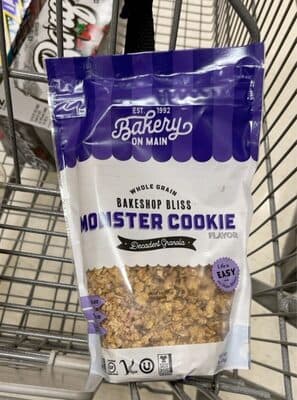 Monster Cookie Flavor Decadent Granola