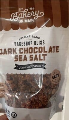 Dark Chocolate Sea Salt Decadent Granola