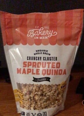 Sprouted Maple Quinoa Happy Granola