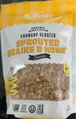 Sprouted Grains & Honey Organic Happy Granola