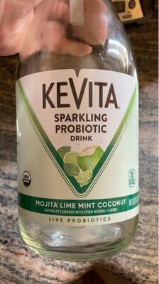 MOJITA LIME MINT COCONUT SPARKLING PROBIOTIC DRINK, MOJITA LIME MINT COCONUT