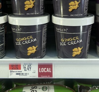 Batch Ice Cream, Ginger