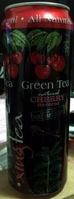 Green Tea Natural Cherry Flavored