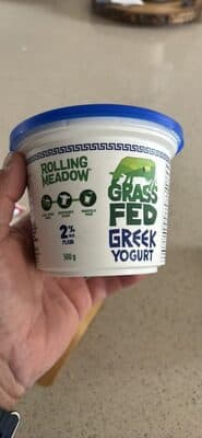 Grass Fed Greek Yogurt