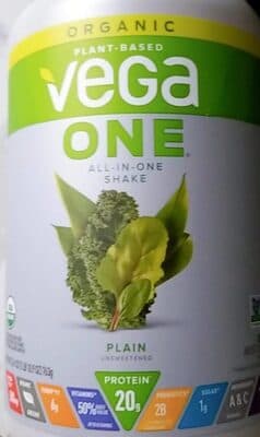 Plain Unsweetened All-In-One Shake Drink Mix