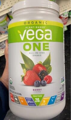 Berry Flavored All-In-One Shake Drink Mix