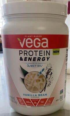 Vanilla Bean Flavored Protein & Energy Drink Mix