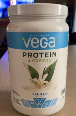 Protein 20 G & Greens Drink Mix, Vanilla