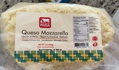 Queso Mozzarella