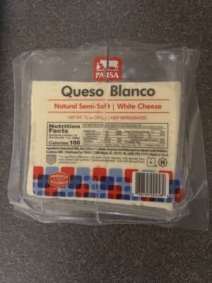 Paisa Queso Blanco Natural Semi-Soft White Cheese