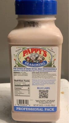 Pappy's Choice, Blue Label Seasoning