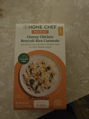 Cheesy Chicken Broccoli Rice Casserole
