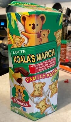 Koalas march chocolate