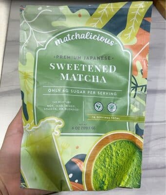 Sweetened Matcha