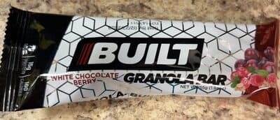 White chocolate berry Granola Bar
