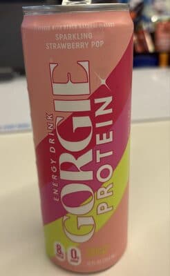 Energy Drink Sparkling Strawberry Pop