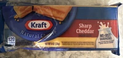 Kraft Sharp Cheddar Block