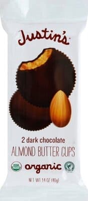 Dark Chocolate Organic Almond Butter Cups