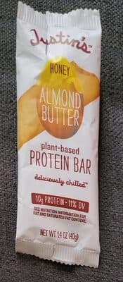 Honey Almond Butter Plant-Based Protein Bar