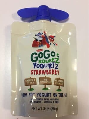 GoGo Squeez Yogurtz Strawberry