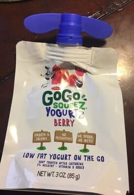 Berry Low Fat Yogurt On The Go