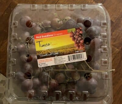 Red Seedless Grapes