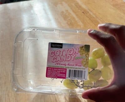 Cotton candy grapes