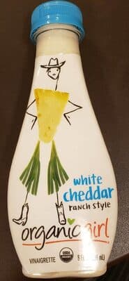 White cheddar ranch style dressing
