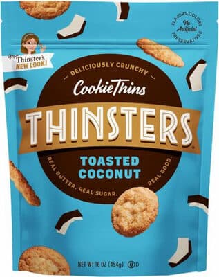 Toasted Coconut Cookie Thins