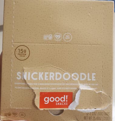 Snickerdoodle Protein Bars