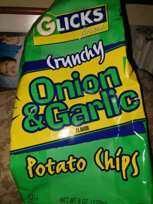 Glicks Crunchy Onion and Garlic Flavor
