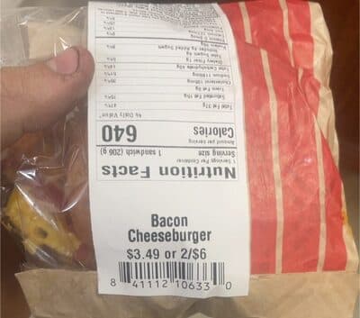 Bacon Cheeseburger