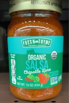 Fresh Thyme Organic Chipotle Lime Salsa