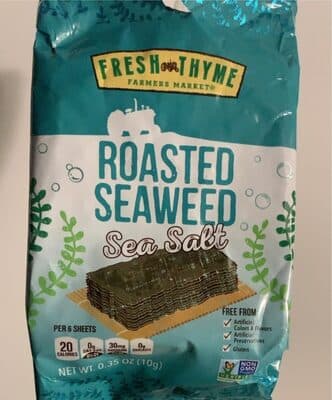 Roasted Seaweed - Sea Salt