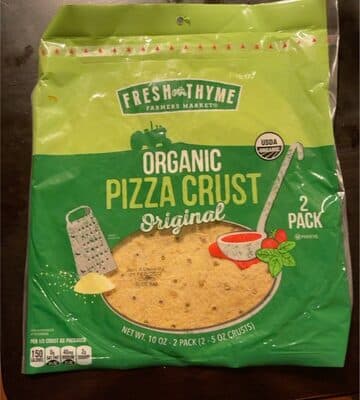 Organic Pizza Crust - Original