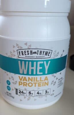 Whey Vanilla Protein