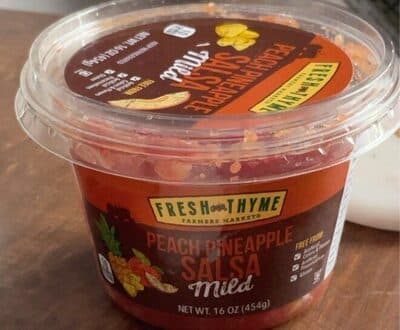 Peach Pineapple Mild Salsa