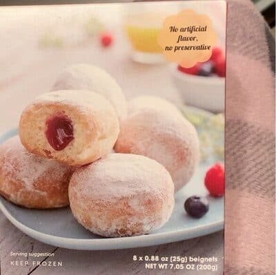 Mini Beignets Filled With Mixed Berries