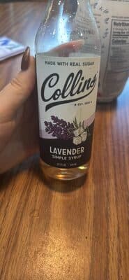 Collins Lavender Syrup