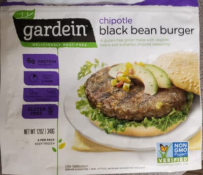 Chipotle Plant-Based Black Bean Burger