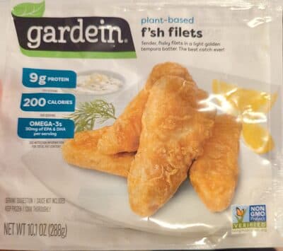 F'Sh Plant-Based Tender, Flaky Filets in a Light Golden Tempura Batter