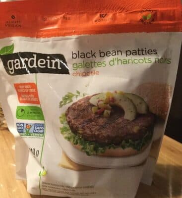 Black Bean patties, chipotle
