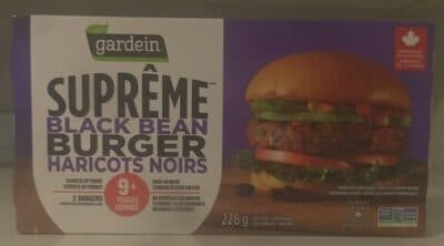 Suprme Black Bean Burgers