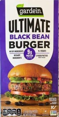 Black Bean Ultimate Burger Patties