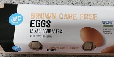 Brown Cage Free Eggs
